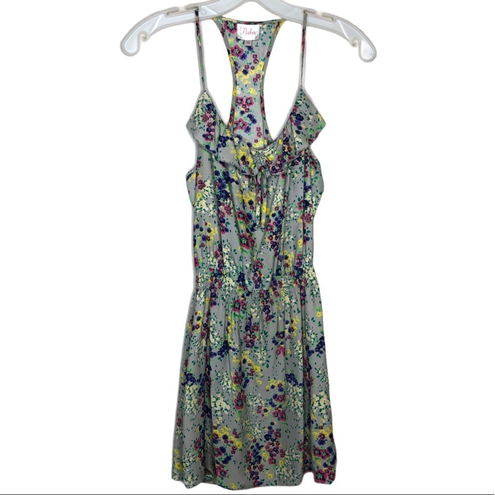 Parker Silk Floral Sundress